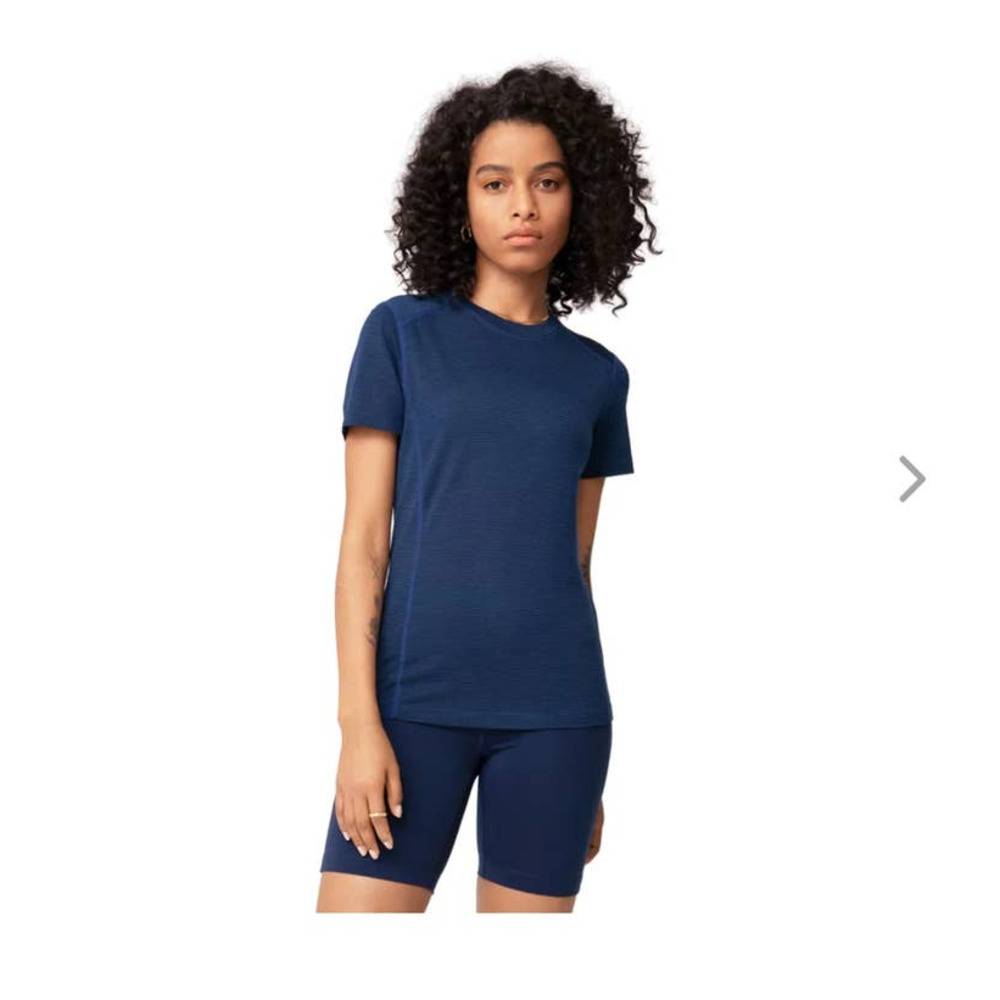 NWT allbirds Natural Run Short Sleeve Tee - SMALL - navy blue - SMALL
